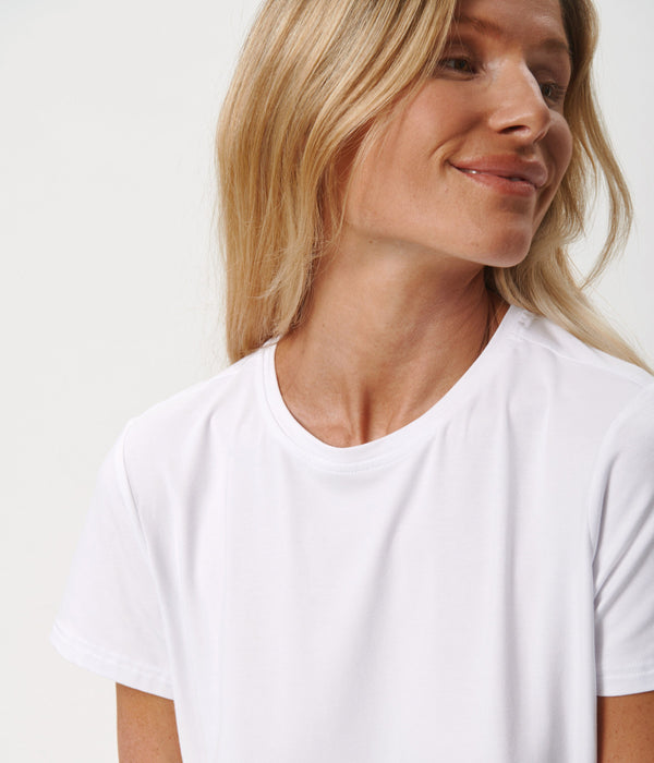 3 pack white bamboo T-shirt