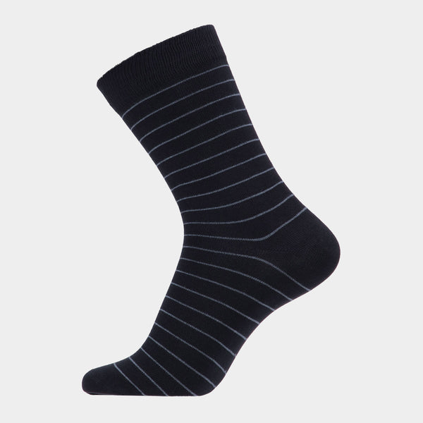 5 pairs of bamboo socks - thin stripe mix
