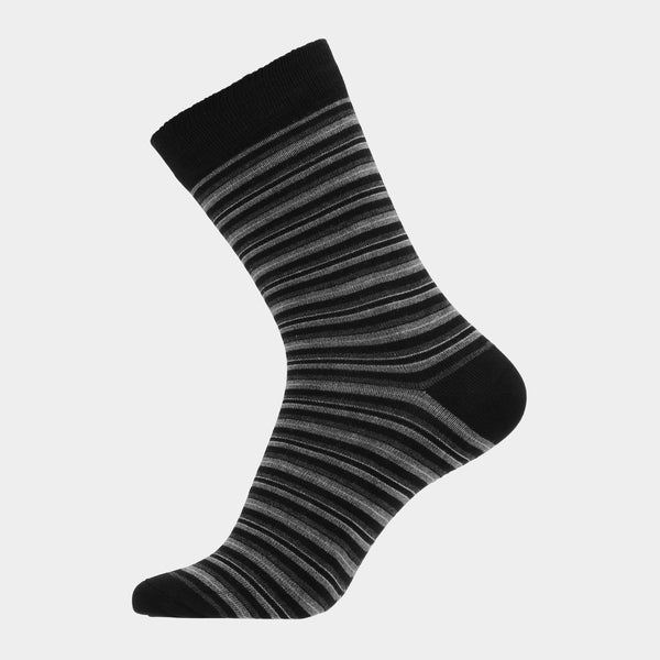 5 pairs of bamboo socks - multi stripe mix