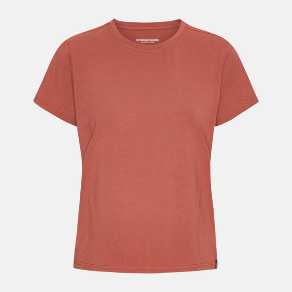 Terracotta Short Sleeve Bamboo T-Shirt