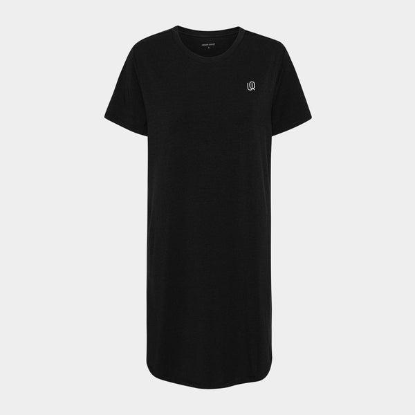 Black bamboo nightgown