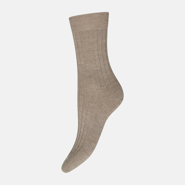 Brown bamboo socks