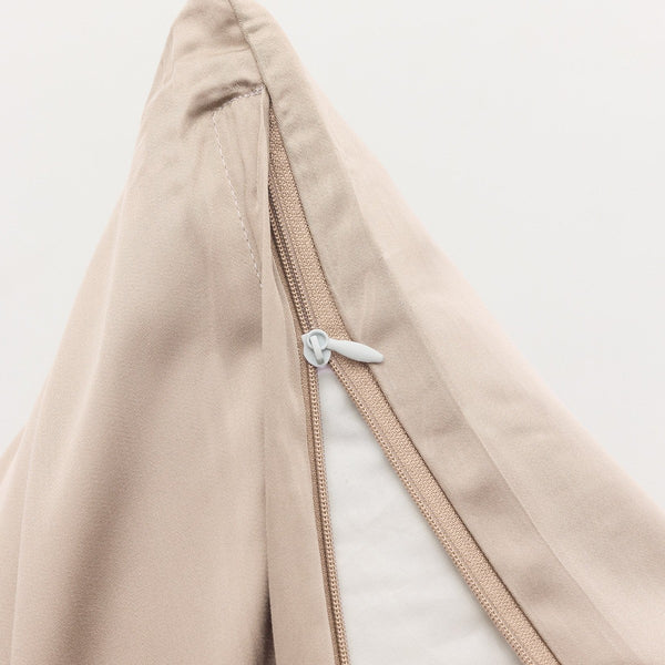 Bambus pudebetræk lys beige fra Nordic Weaving