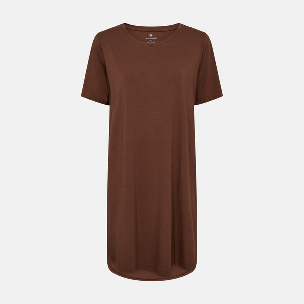 Brun bambus Big shirt fra JBS of Denmark