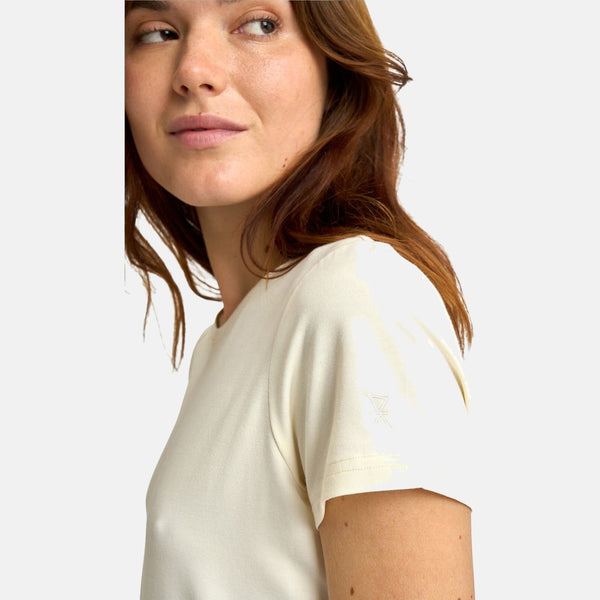Creme bambus T-shirt