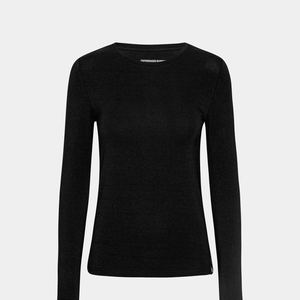 3 pack bamboo long sleeve T-shirt black/white/navy
