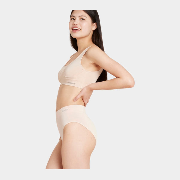 Rose nude bambus maxi trusser    Boody