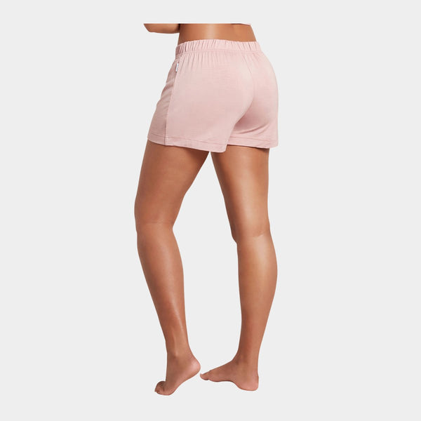 Lyserøde bambus natshorts    Boody