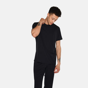 Sort bambus T-shirt fra Urban Quest