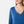 Jacqueline bamboo long sleeve nightgown - dusty blue