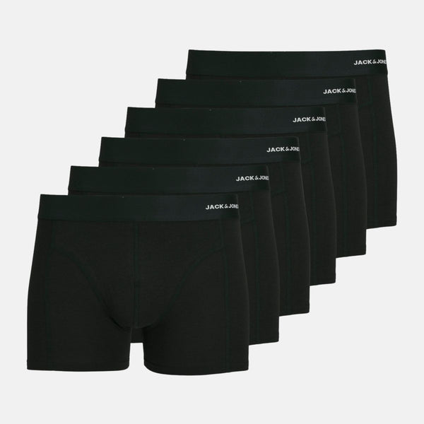 6 pak bambus underbukser i sort