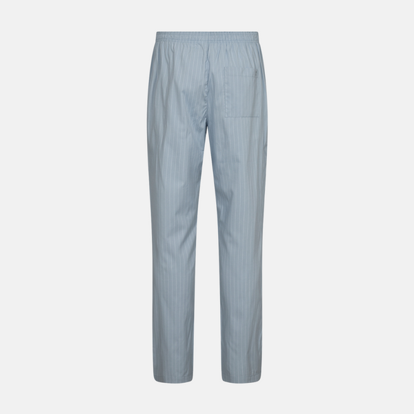Light blue bamboo poplin pajama pants
