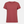 Red bamboo t-shirt with round neck