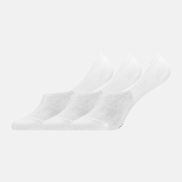 Mika Bamboo footies - White 3 pack