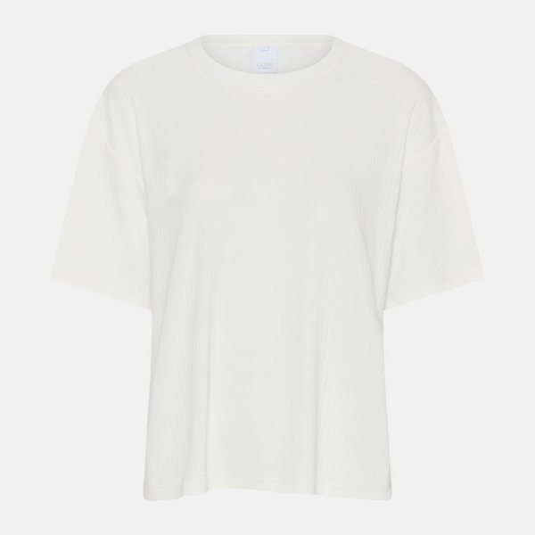 Anna short-sleeved bamboo t-shirt - white