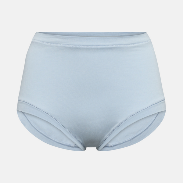 Light blue bamboo maxi panties