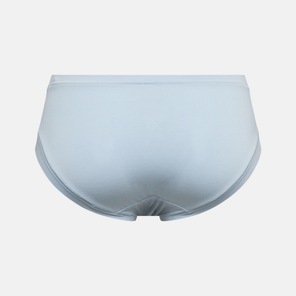 Light blue bamboo hipster panties