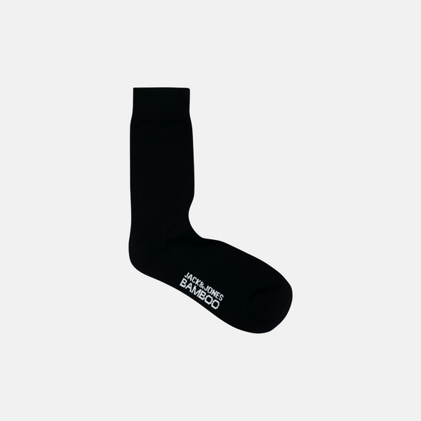 JACBASIC Bamboo socks black 5 pack