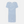 Bea short-sleeved bamboo nightgown - light blue striped