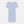 Bea short-sleeved bamboo nightgown - light blue striped