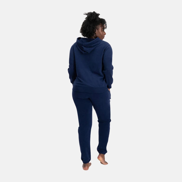 Navy bamboo hoodie jogging set