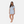 Kimmy bamboo night shorts - light blue striped