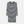Bea long-sleeved bamboo nightgown - black/white striped