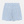 Kimmy bamboo night shorts - light blue striped