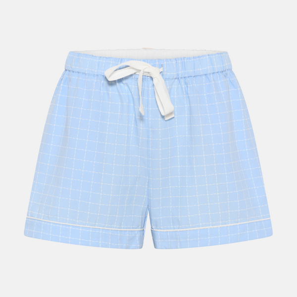Katrina bamboo night shorts - light blue
