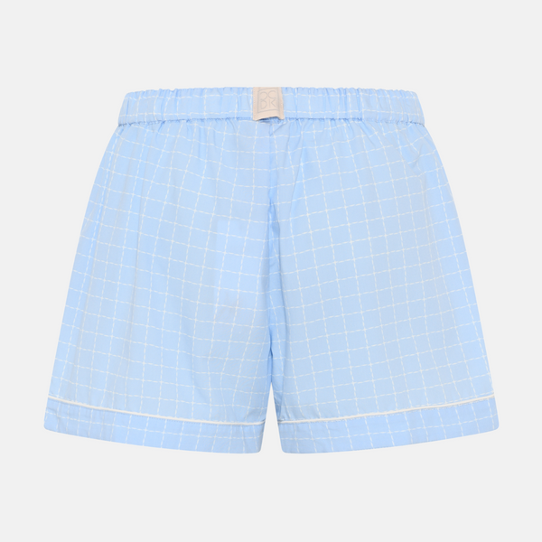 Katrina bamboo night shorts - light blue