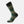 Green striped bamboo socks