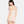 Rose nude bamboo top with thin straps