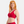 Fleur bamboo padded non-wired bra - red