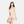 Rose nude bamboo top with thin straps