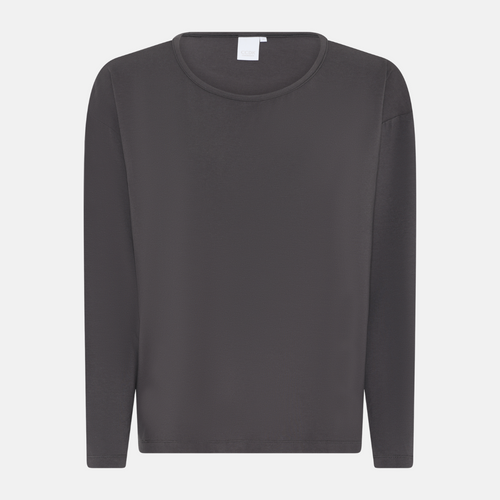 Grå langærmet bambus T-shirt fra CCDK