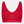 Fleur bamboo padded non-wired bra - red