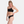 Lola bamboo g-string panties with narrow elastic edge - black 3 pack