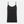 Black bamboo top with thin straps