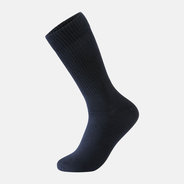 Navy bamboo tennis socks