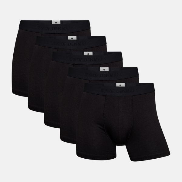 5 pack black bamboo briefs