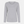 Light grey long-sleeved bamboo T-shirt with round neck