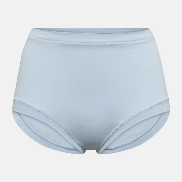 Light blue bamboo maxi panties