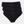 3 pack black bamboo thong panties