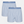 2 pairs of light blue striped bamboo boxer shorts