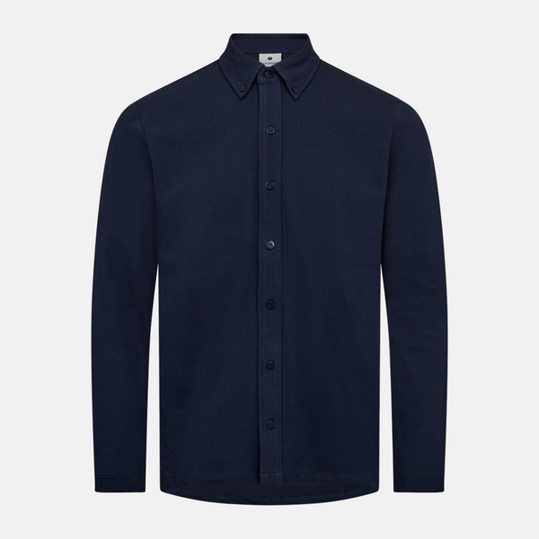 Dark blue bamboo shirt