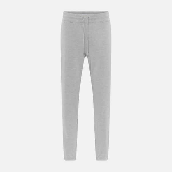 Light grey badge bamboo sweatpants