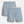 2-pack light blue bamboo poplin boxer shorts