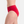 Belle bamboo maxi panties - red 3 pack