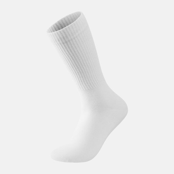 White bamboo tennis socks