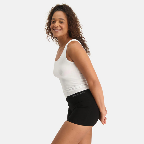 Selena bamboo boxer shorts - Black 2 pack